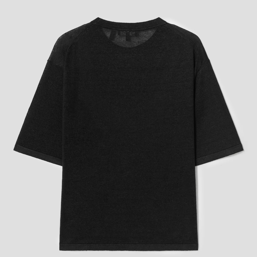 Theory Women Neo Sag Harbor Boyfriend Tee - Black