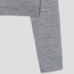 Theory Women Regal Wool Slim Crop Cardigan - Cool Heather Grey