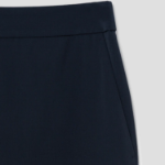 KUHO Crop Wide Fit Pants - Navy