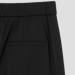 KUHO Crop Wide Fit Pants - Black