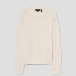 Theory Women Terry Boucle Boucle Sweatshirt - Ivory