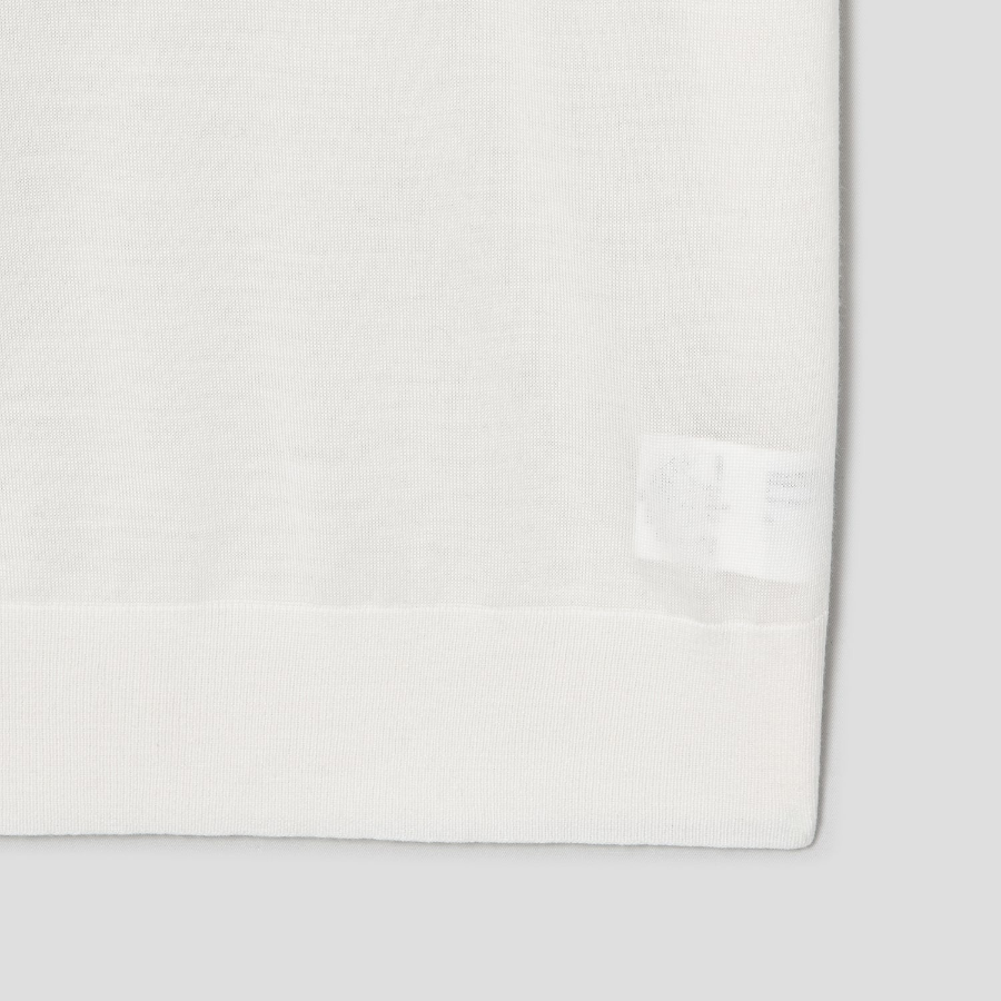 Theory Women Regal Wool Basic Tee - New Ivory