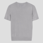 Theory Women Regal Wool Basic Tee - Platinum