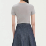 Theory Women Regal Wool Basic Tee - Platinum