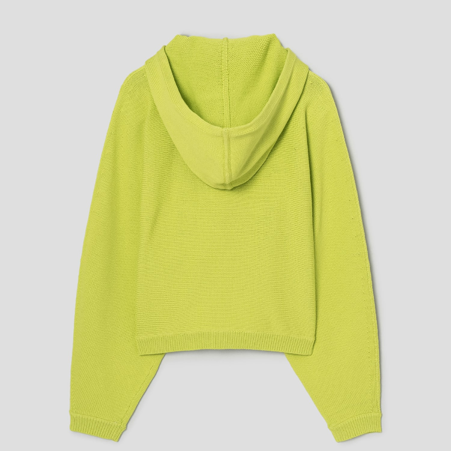 Theory Women Rounded Cotton Zip Up Hoodie Cardigan - Pomelo