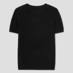 Theory Women Silk Boucle T-Shirt - Black