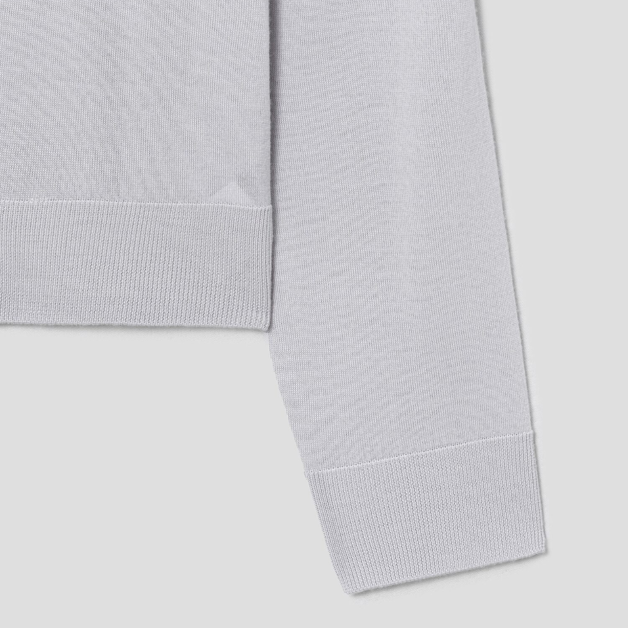 Theory Women Regal Wool Boy Polo - Fog