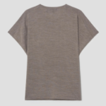 Theory Women Regal Wool Bat Wing Top - Light Cinder