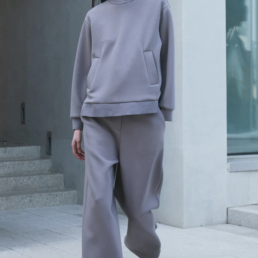 KUHO [Golf] Air Jersey Sweatshirt Setup Pants - Grey