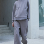 KUHO [Golf] Air Jersey Sweatshirt Setup Pants - Grey