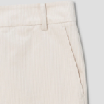 KUHO Corduroy Wide Pants - Ivory