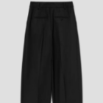 KUHO Cotton Blend Wide Fit Pants - Black