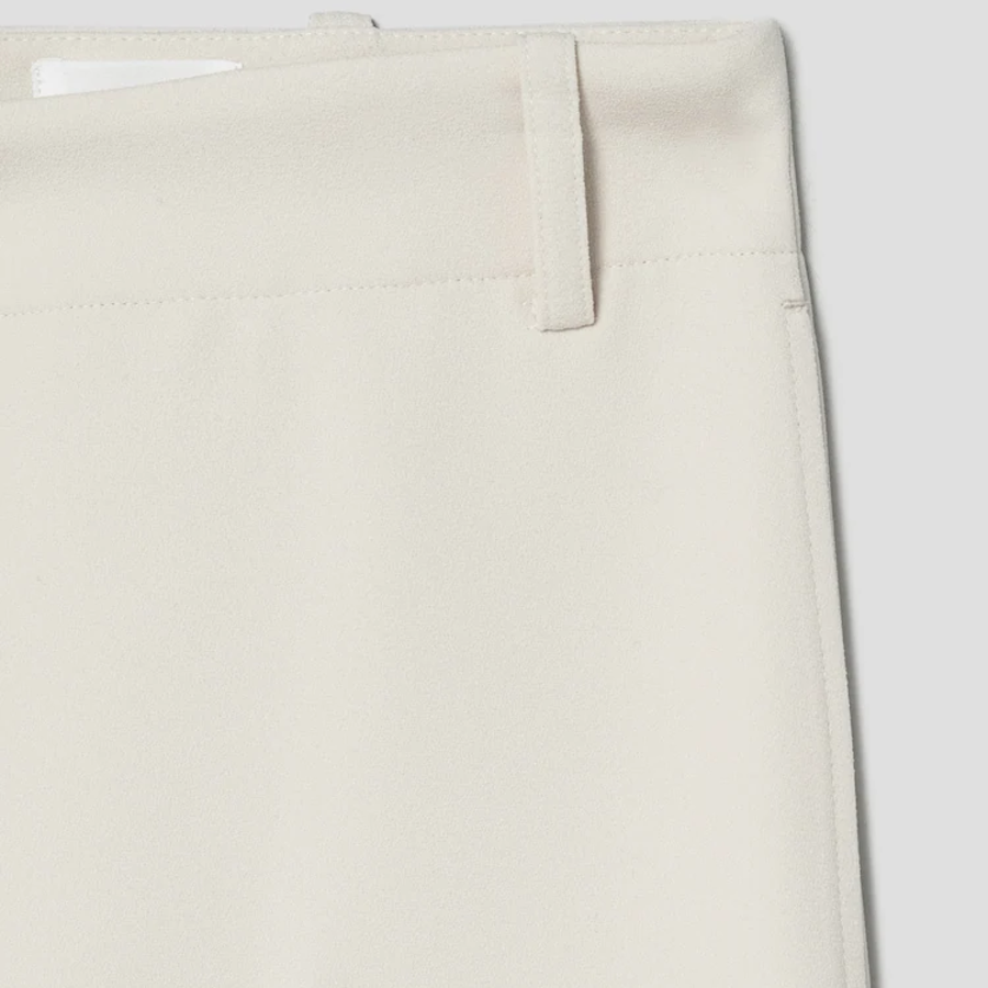 KUHO Straight Fit Pants - Ivory