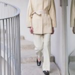 KUHO Straight Fit Pants - Ivory