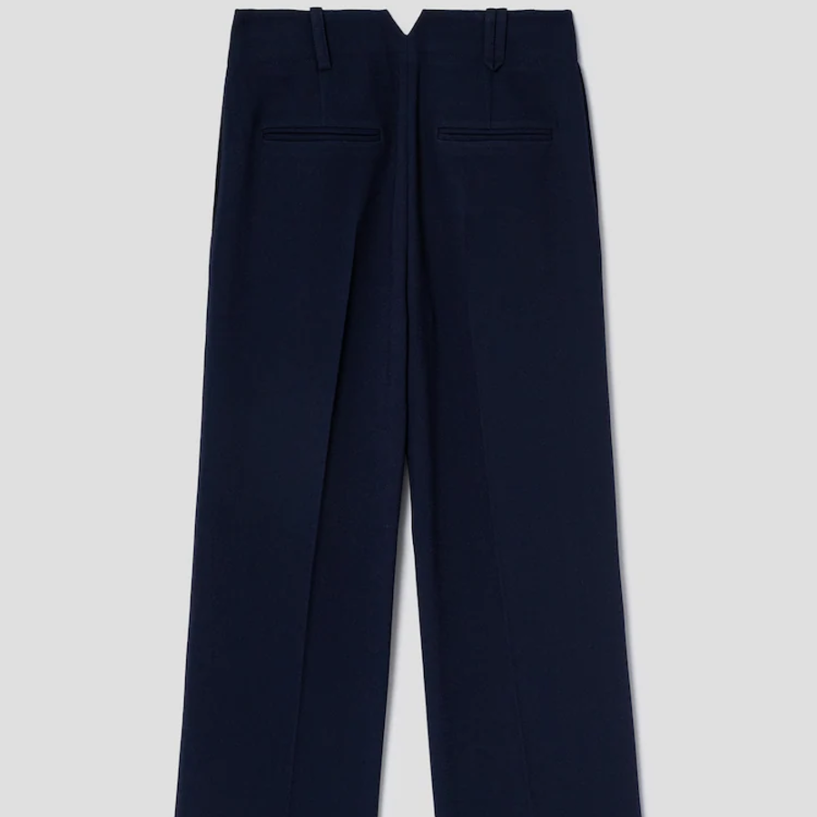 KUHO Straight Fit Pants - Navy