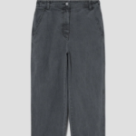 KUHO Tapered-Fit Denim Pants - Grey