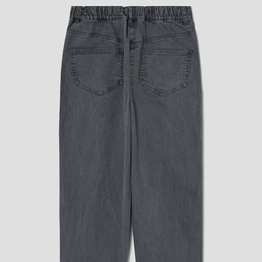 KUHO Tapered-Fit Denim Pants - Grey