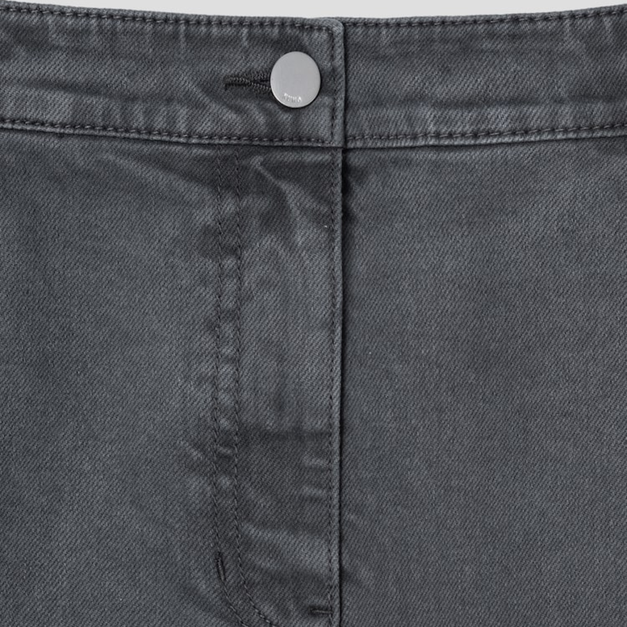 KUHO Tapered-Fit Denim Pants - Grey