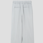 KUHO String Wide Fit Pants - Light Grey