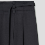 KUHO String Wide Fit Pants - Navy