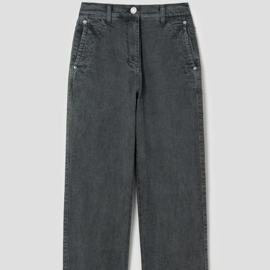 KUHO Denim Baggy 201 Pants - Khaki