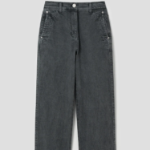 KUHO Denim Baggy 201 Pants - Khaki