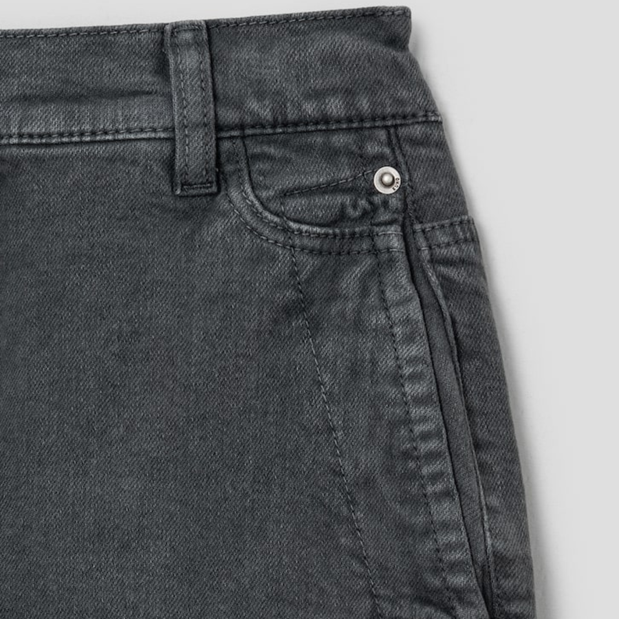 KUHO Denim Baggy 201 Pants - Khaki