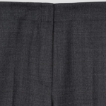 KUHO Wool Blended Check Wide Pants - Ash