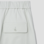 KUHO Stretch Waist Banding Baggy Pants - Light Green