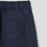 KUHO Cotton Blend Straight Cargo Pants - Navу