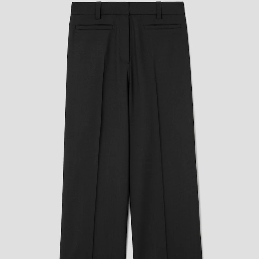 KUHO [KUHO X FRANCESCO FUCCI] Mens Wear Fit Wide Pants - Black