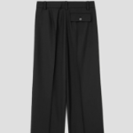 KUHO [KUHO X FRANCESCO FUCCI] Mens Wear Fit Wide Pants - Black