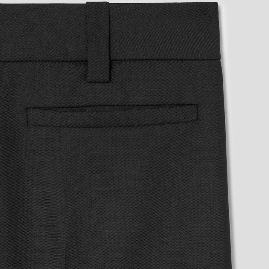KUHO [KUHO X FRANCESCO FUCCI] Mens Wear Fit Wide Pants - Black