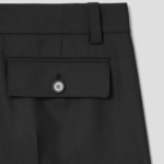 KUHO [KUHO X FRANCESCO FUCCI] Mens Wear Fit Wide Pants - Black