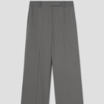 KUHO [Edit] Wool Blend Straight Fit Pants - Grey