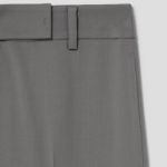 KUHO [Edit] Wool Blend Straight Fit Pants - Grey
