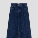GANNI Crinkled Future Denim Marri - Blue