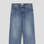 GANNI Rigid Denim Izey - Mid Blue Vintage