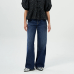 GANNI Rigid Denim Izey - Navy