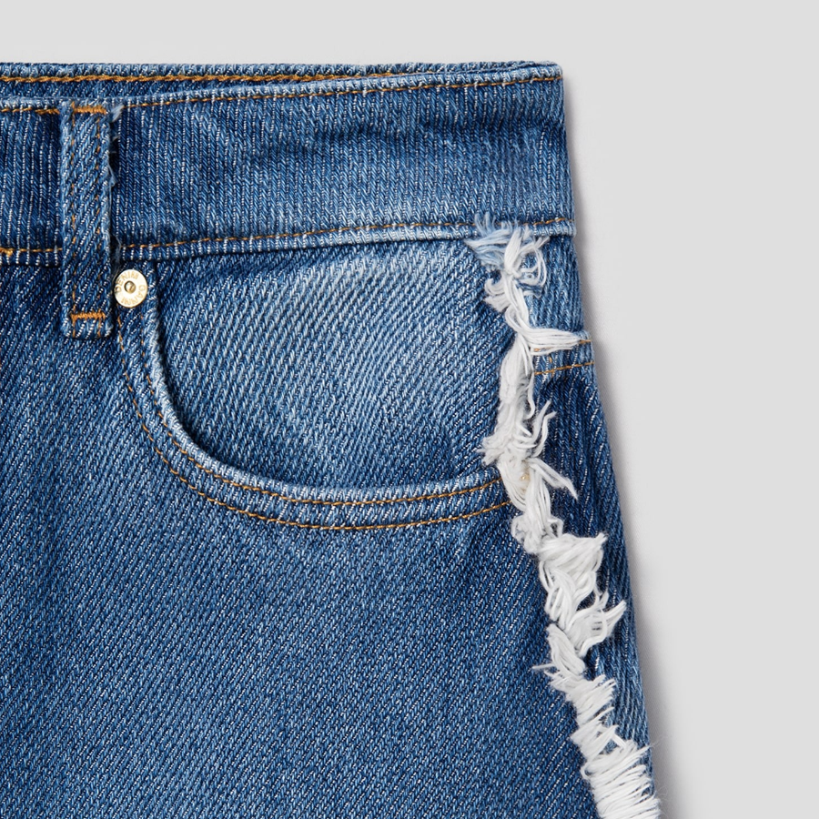 GANNI Heavy Denim Stary - Bluе