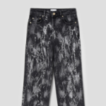 GANNI Heavy Denim Izey - Black