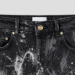GANNI Heavy Denim Izey - Black