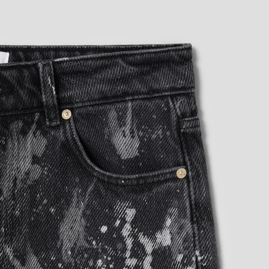 GANNI Heavy Denim Izey - Black