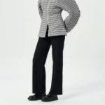 GANNI Stretch Denim Andi - Washed Black/Black