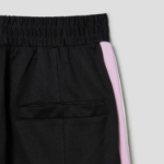 GANNI Sporty Jersey Straight Leg Pants - Black