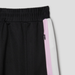 GANNI Sporty Jersey Straight Leg Pants - Black