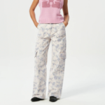 GANNI Print Denim Angi - Tofu