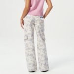 GANNI Print Denim Angi - Tofu