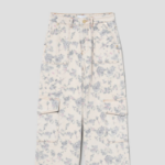 GANNI Print Denim Angi - Tofu