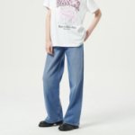 GANNI Stretch Denim Andi - Blue